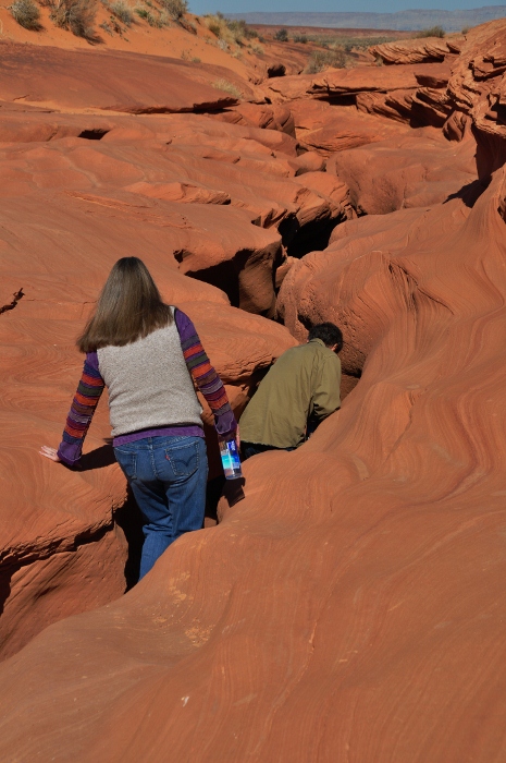 entry to Lower Antelope Slot Canyon